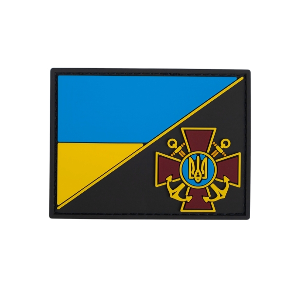 ПВХ Патч (шеврон) “Прапор України/ВМС”