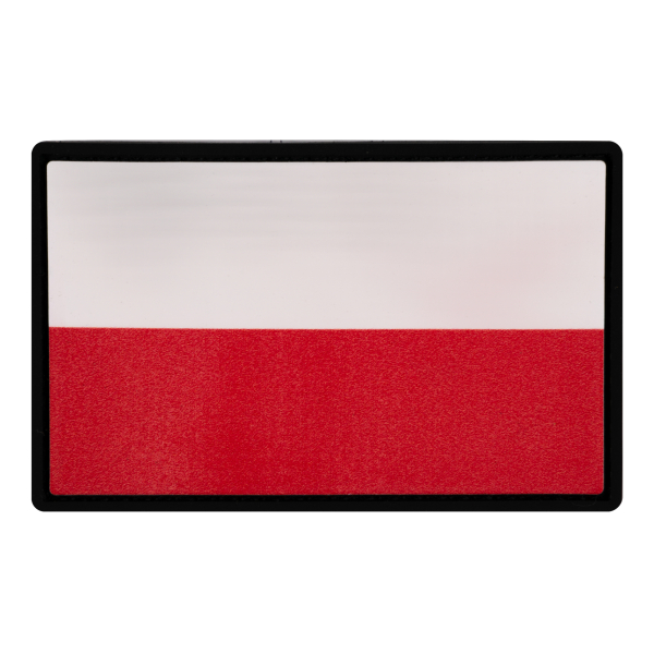 PVC Patch (chevron) "Flag of Poland"