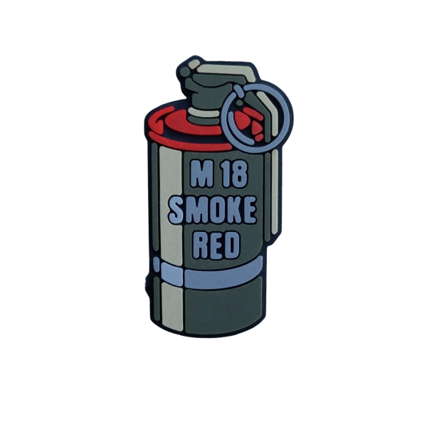 Пін «Граната М18 Smoke red»