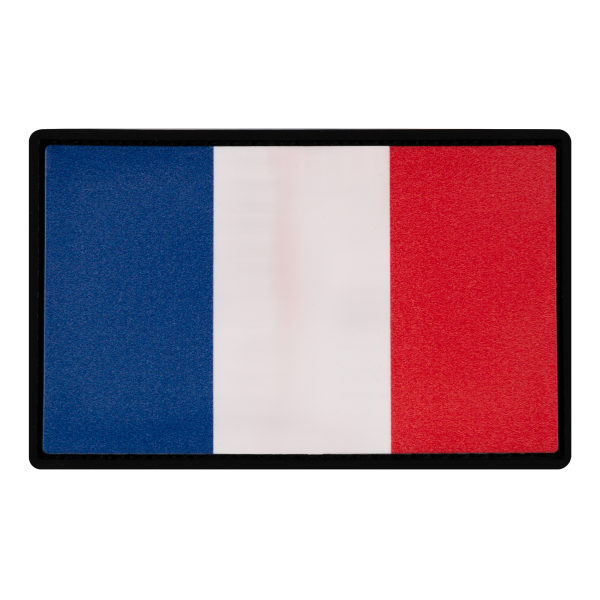 PVC Patch (chevron) "Flag of France"