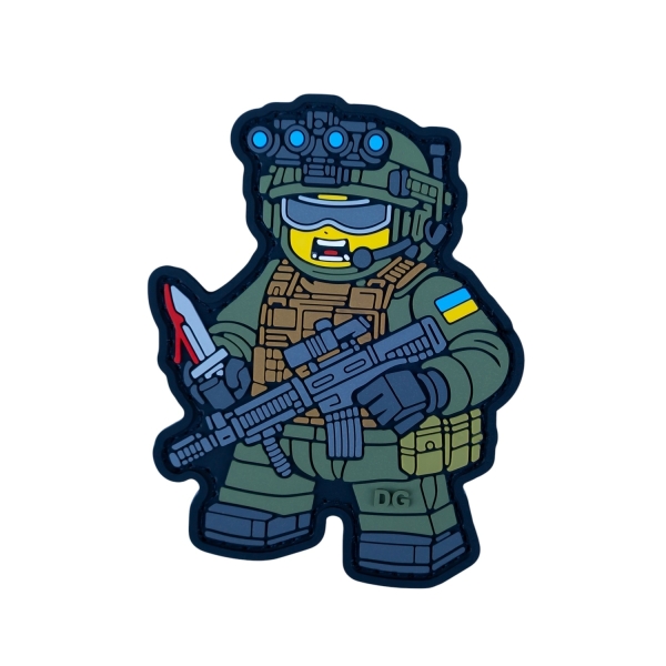 ПВХ Патч (шеврон) «Lego штурмовик»
