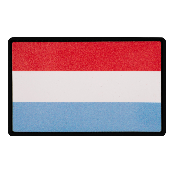 PVC Patch (chevron) "Flag of Luxembourg"