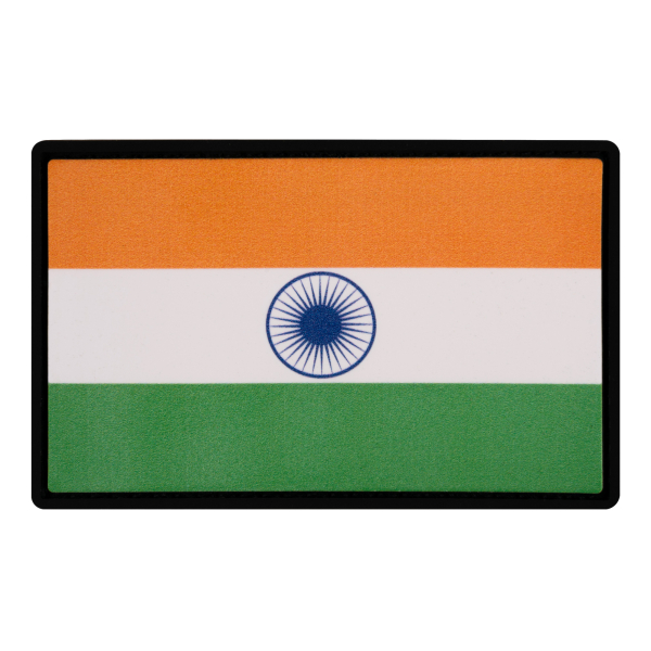 PVC Patch (chevron) "Flag of India"