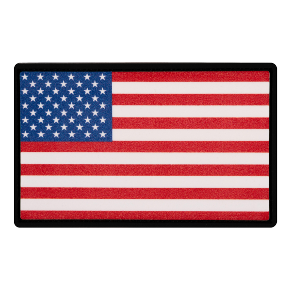 PVC Patch (chevron) "USA Flag "