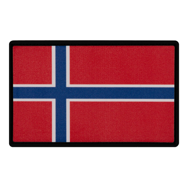 PVC Patch (chevron) " Flag of Norway"