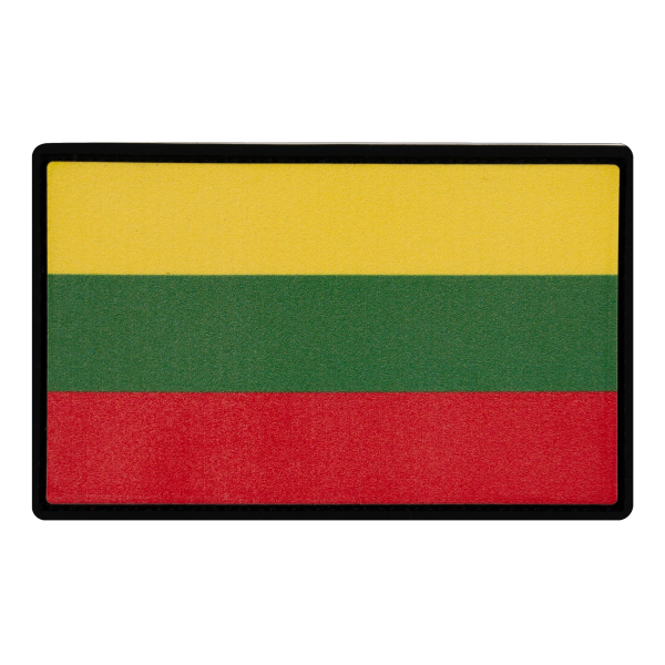 PVC Patch (chevron) "Flag of Lithuania"